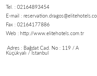 Elite Hotels Residence iletiim bilgileri